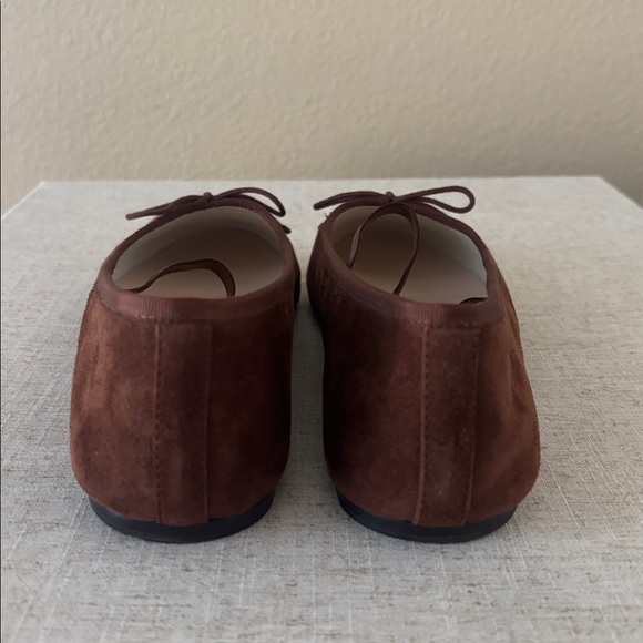 Loeffler Randall Leonie Espresso Suede Ballet Flats - Picture 4 of 6